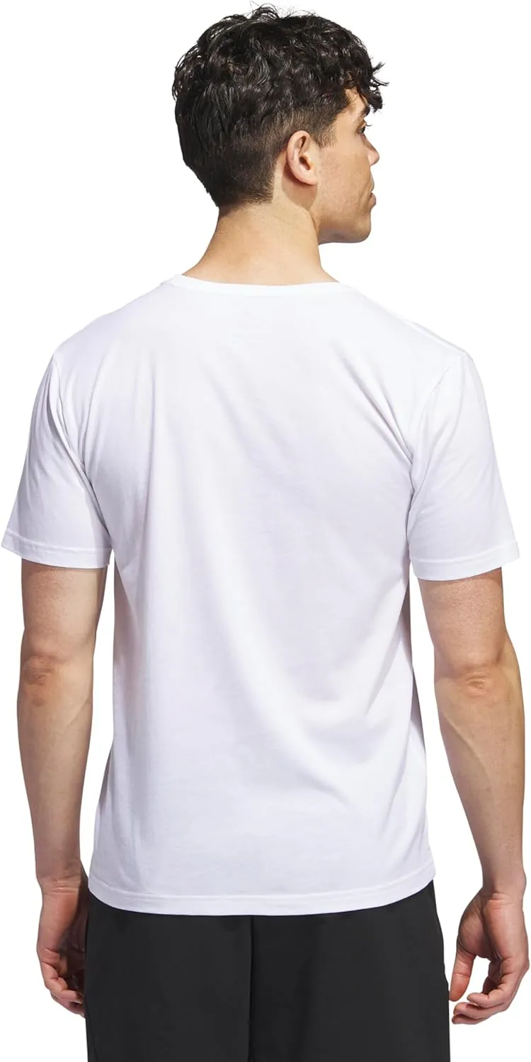 adidas Men's Stretch Cotton Crew Neck Undershirts (2-Pack)