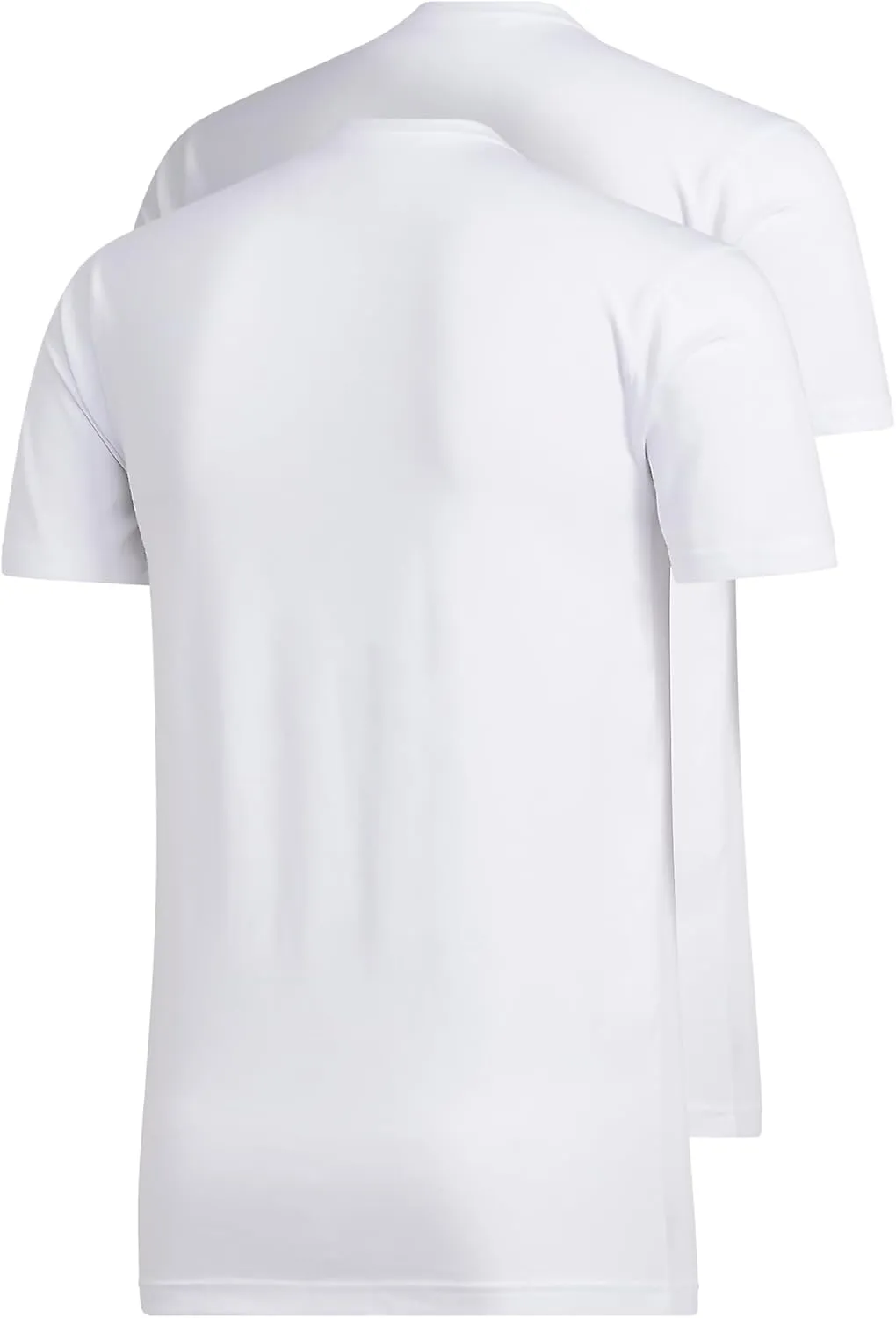adidas Men's Stretch Cotton Crew Neck Undershirts (2-Pack)