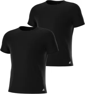 adidas Men's Stretch Cotton Crew Neck Undershirts (2-Pack)
