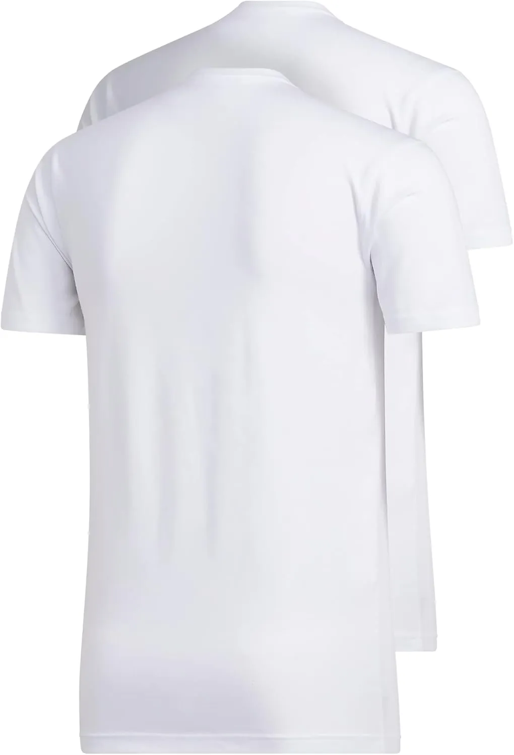 adidas Men's Stretch Cotton Crew Neck Undershirts (2-Pack)