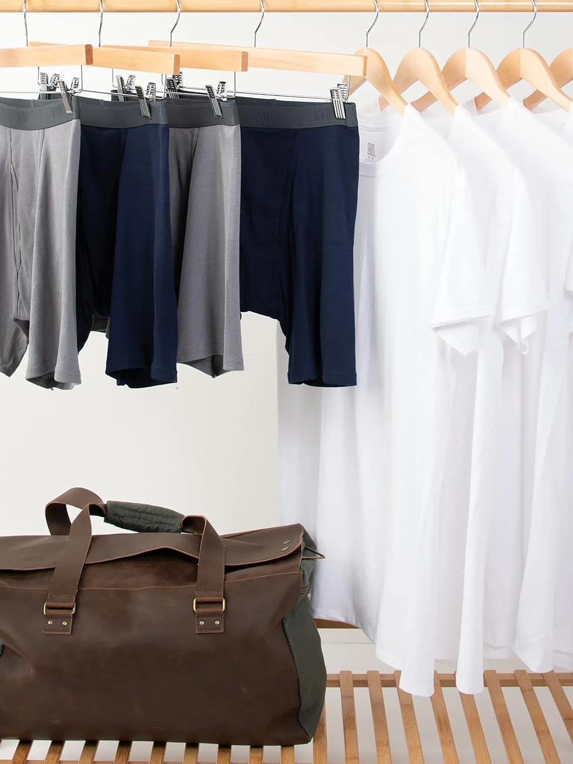 BVD Mens Ring Spun Cotton Undershirts (Tag Free & Super Soft)