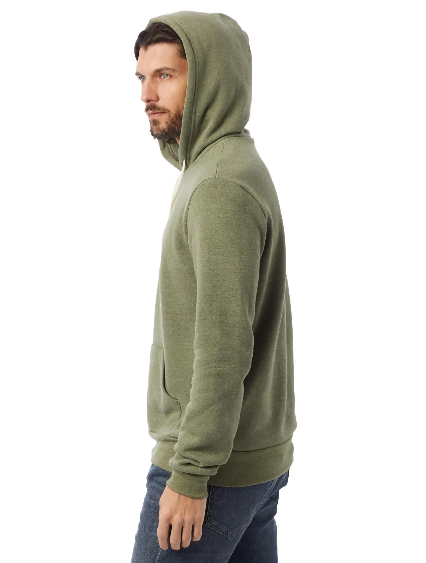 Challenger Eco-Fleece Pullover Hoodie (True Army Green)