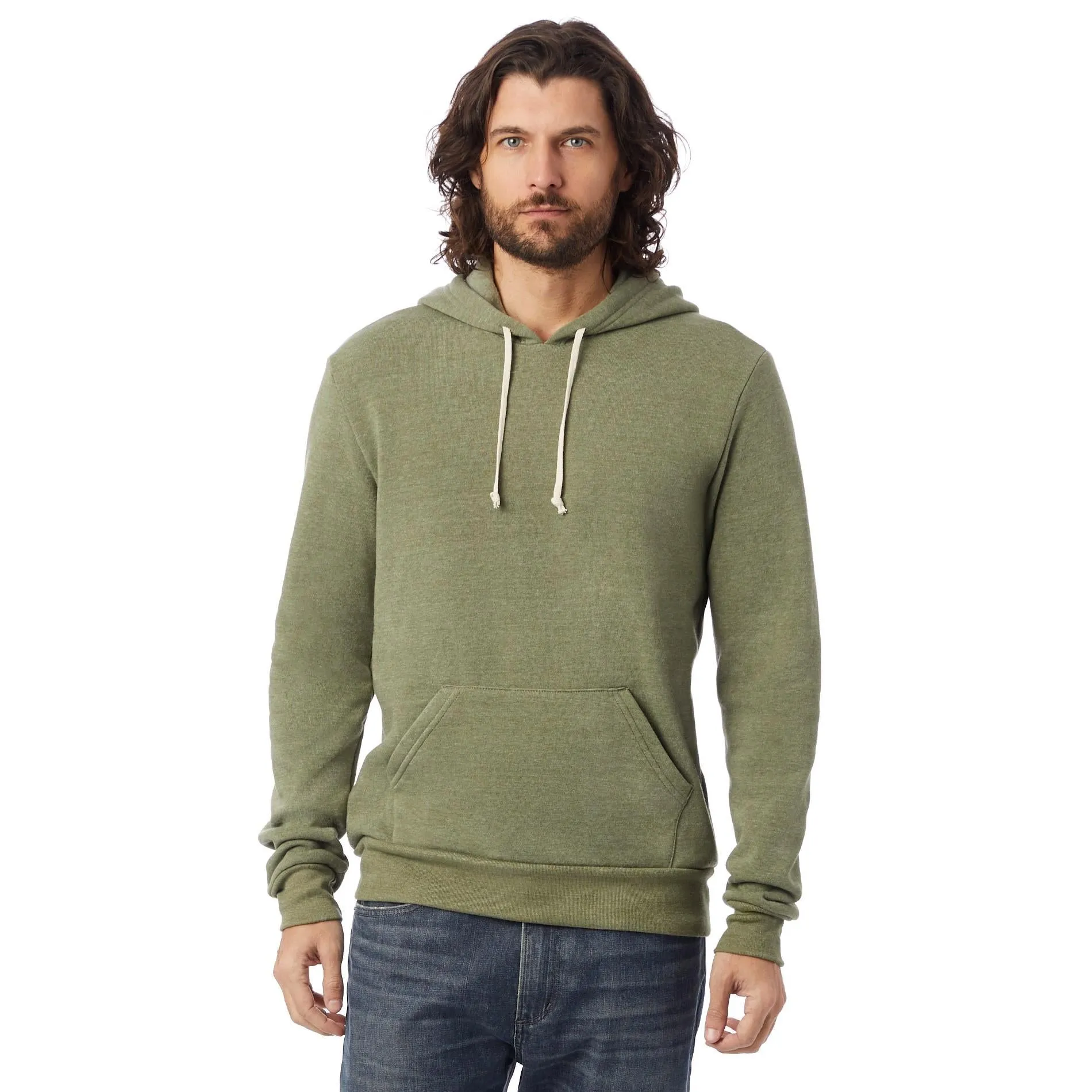 Challenger Eco-Fleece Pullover Hoodie (True Army Green)