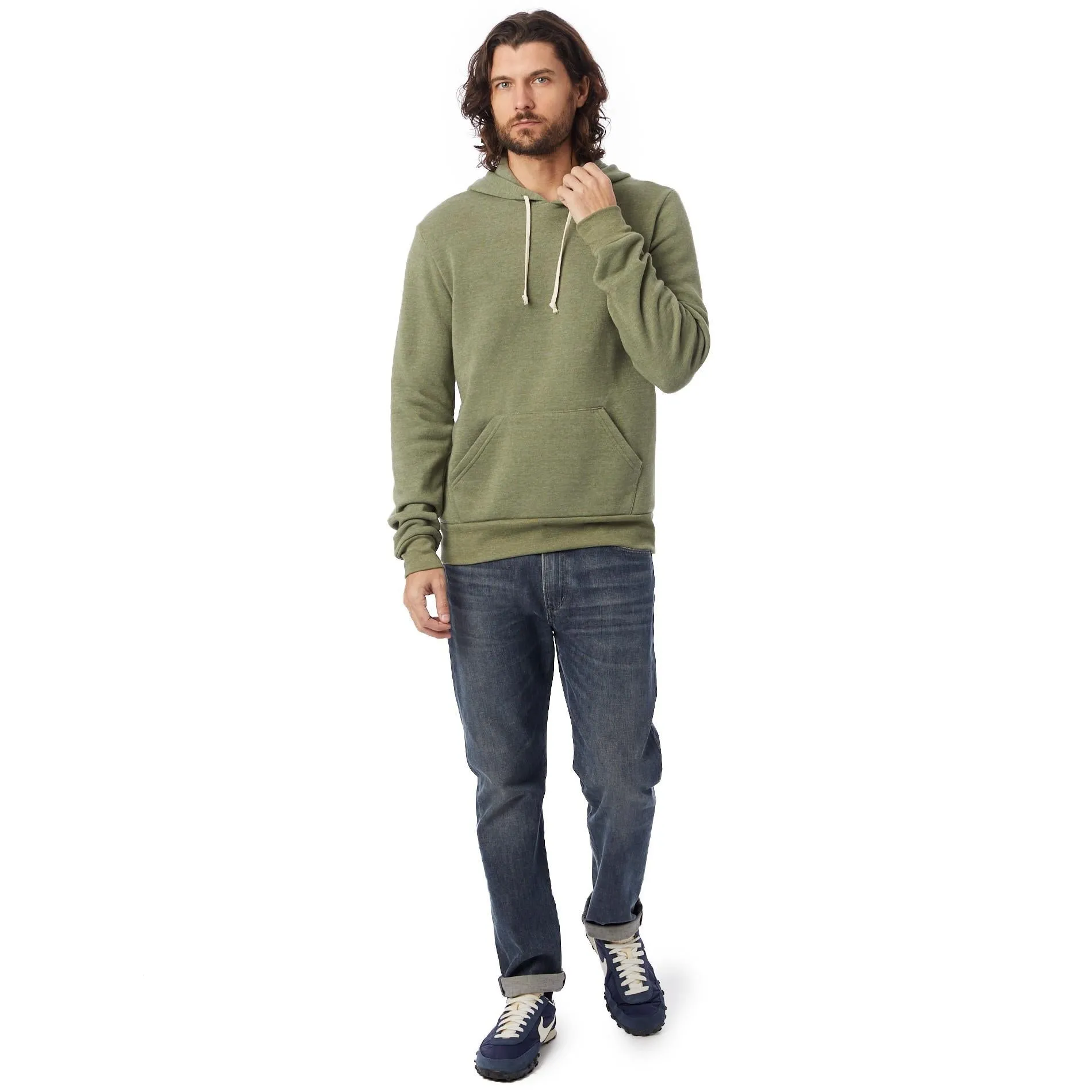 Challenger Eco-Fleece Pullover Hoodie (True Army Green)