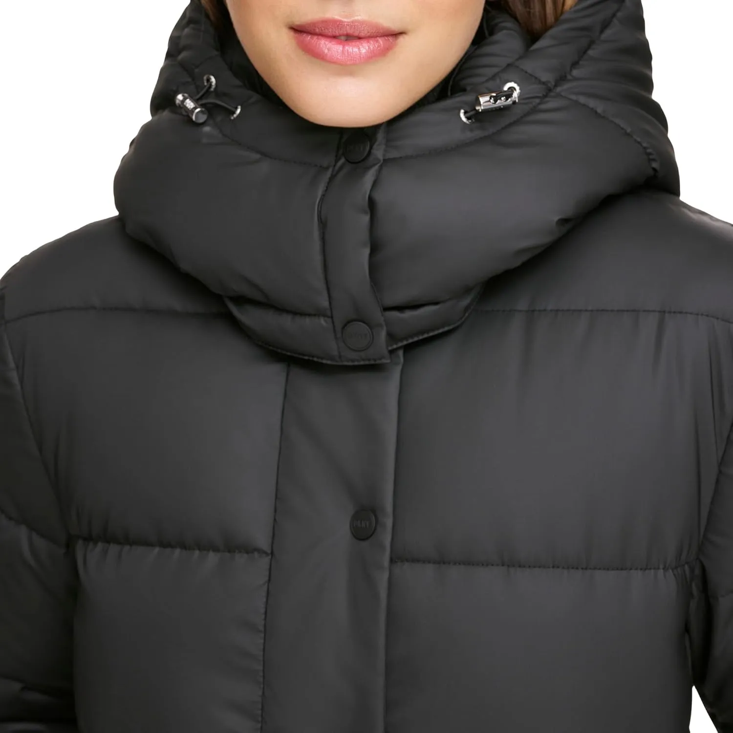 DKNY Womens Down Puffer Coat
