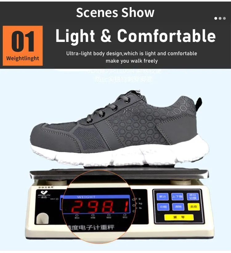 Fashionable Men's Lightweight Breathable Hiking Shoes