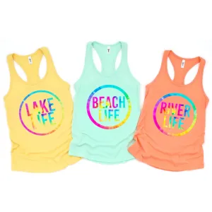 Lake Life Graphic Tank