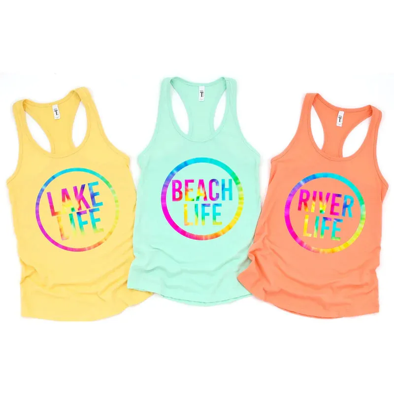 Lake Life Graphic Tank