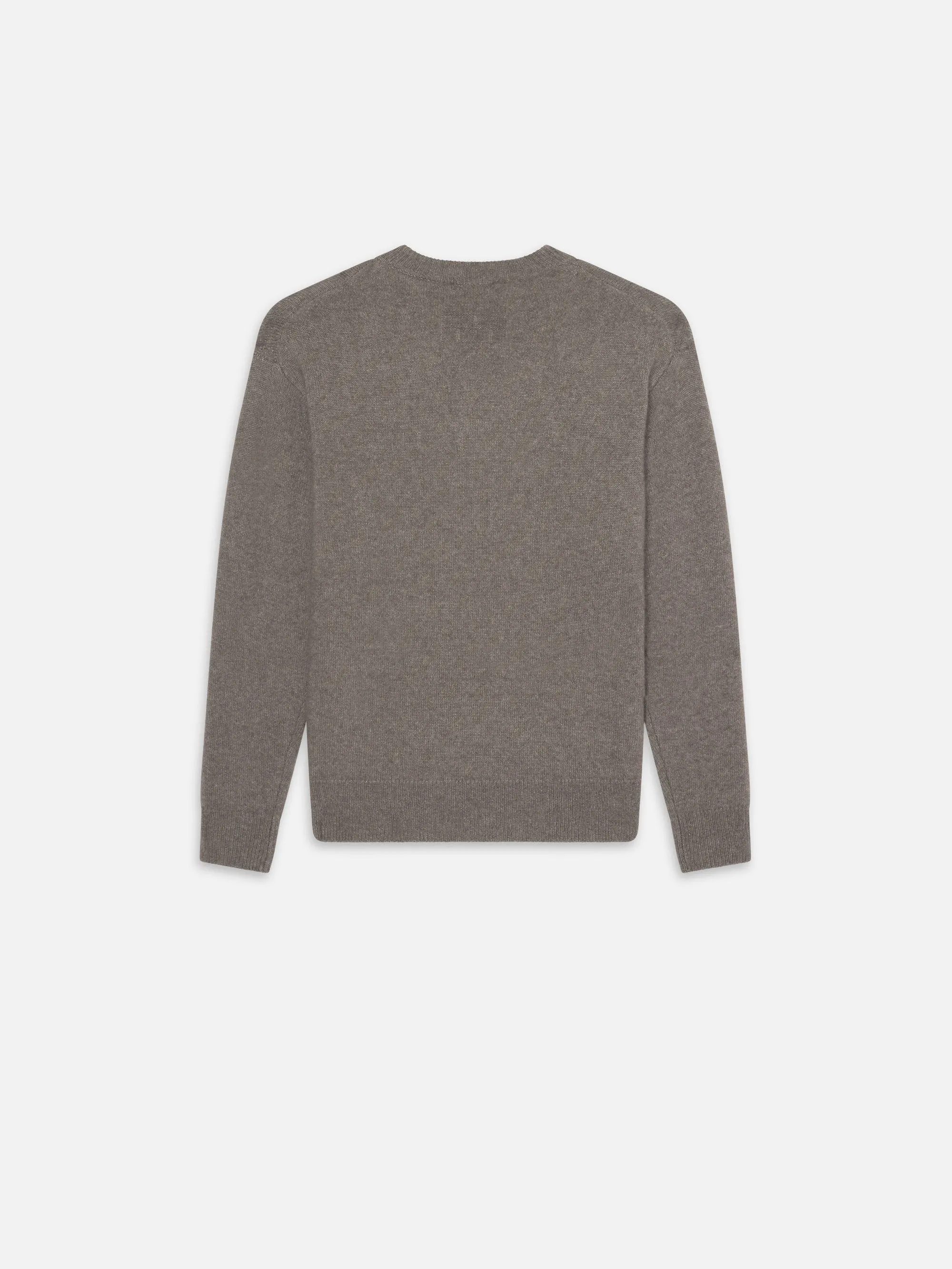 Light Cashmere Silk Sweater -- Soft Mocha
