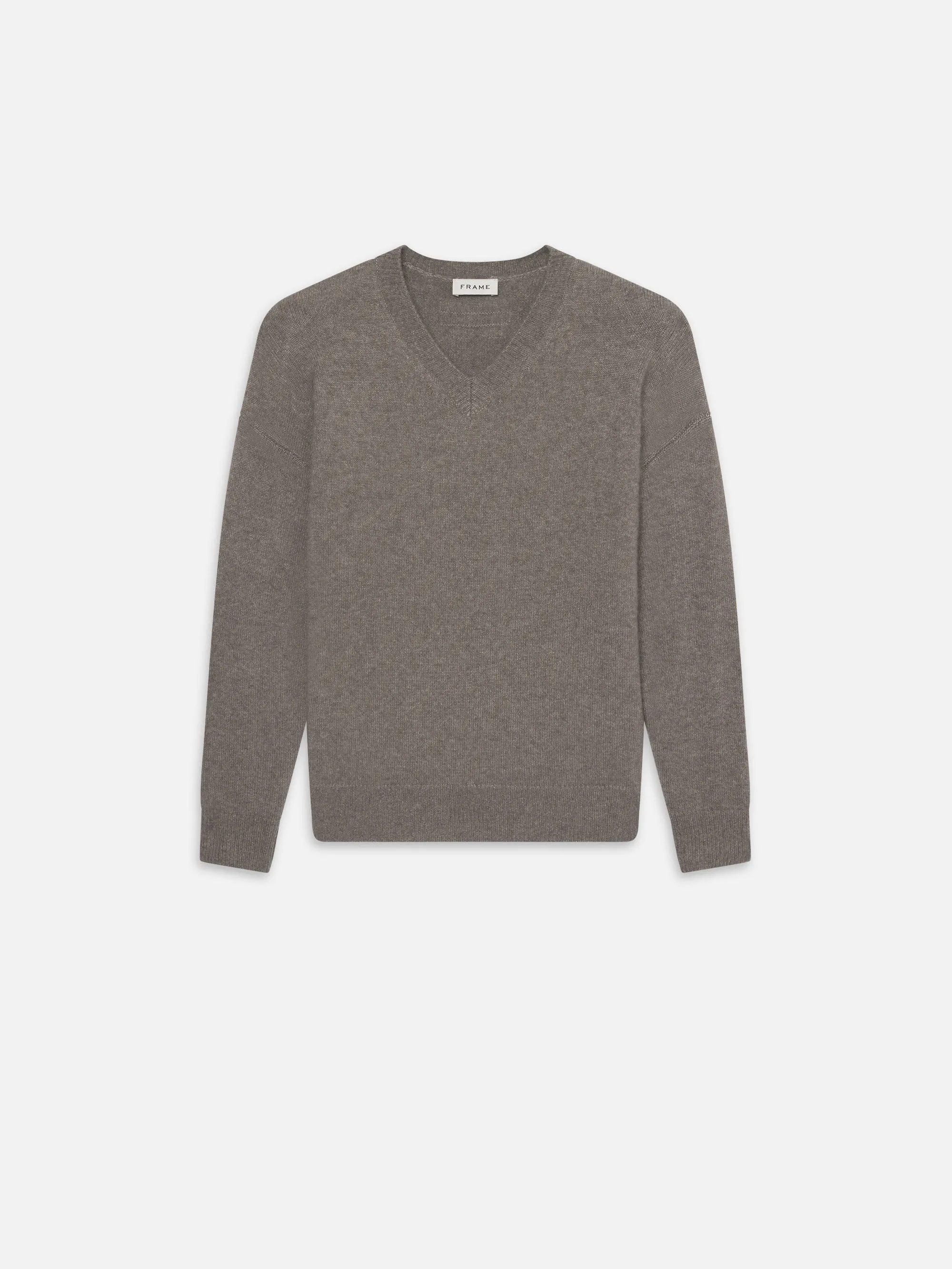Light Cashmere Silk Sweater -- Soft Mocha