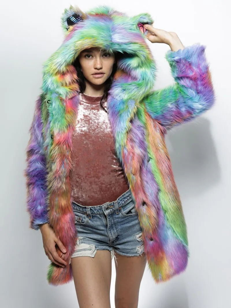Limited Edition Fair Bear Faux Fur SpiritHood Coat