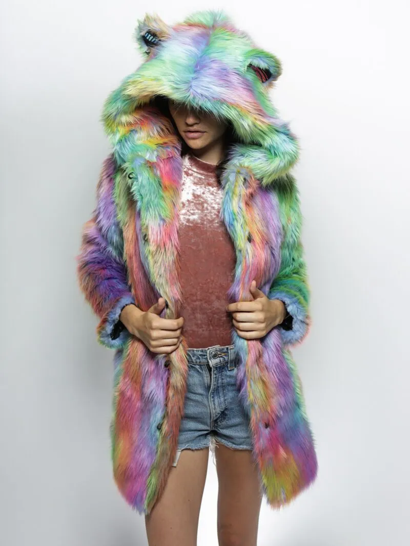 Limited Edition Fair Bear Faux Fur SpiritHood Coat