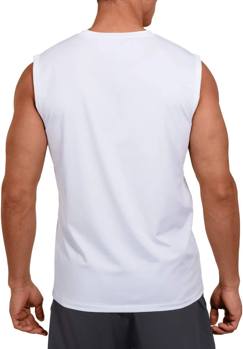 M MOTEEPI Mens Sleeveless Muscle Shirts Workout Athletic Gym Tank Tops Quick Dry