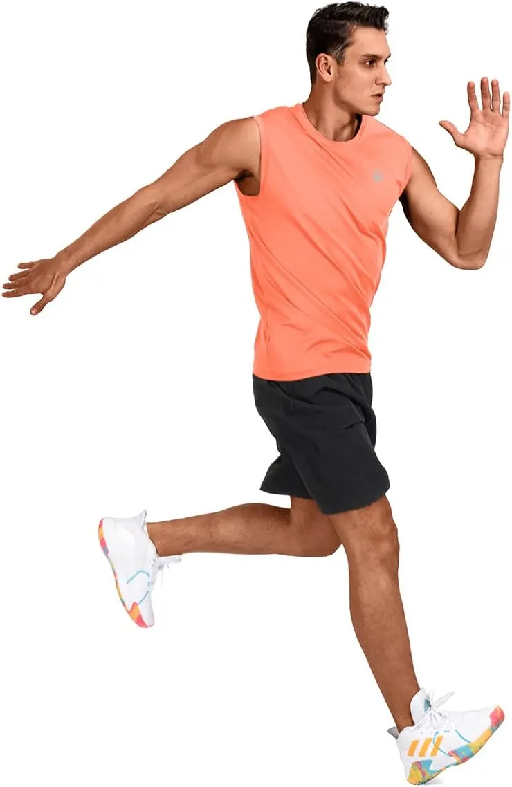 M MOTEEPI Mens Sleeveless Muscle Shirts Workout Athletic Gym Tank Tops Quick Dry