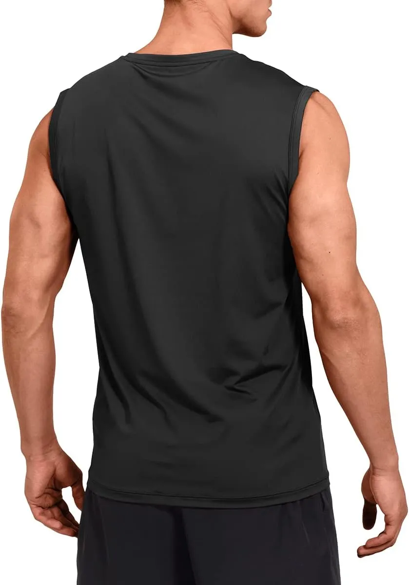 M MOTEEPI Mens Sleeveless Muscle Shirts Workout Athletic Gym Tank Tops Quick Dry