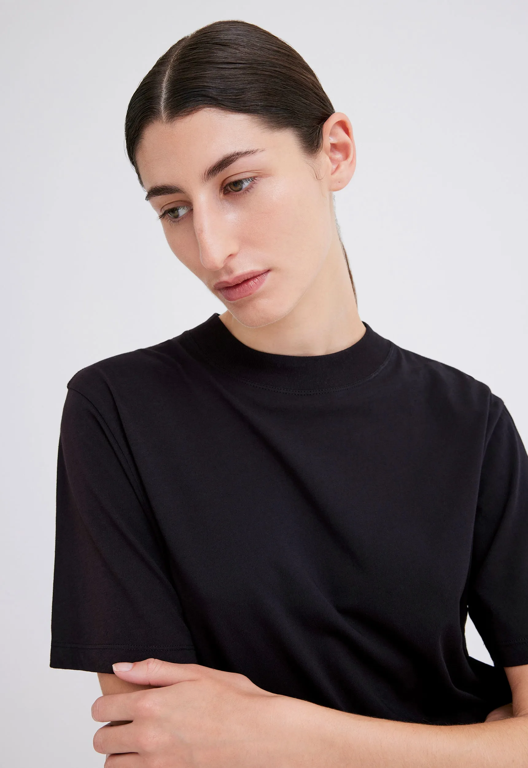 Neal Organic Cotton Dress - Black