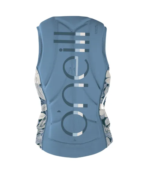 O'Neill Women's Slasher NCGA Impact Vest | FDENIM/PALMTROP