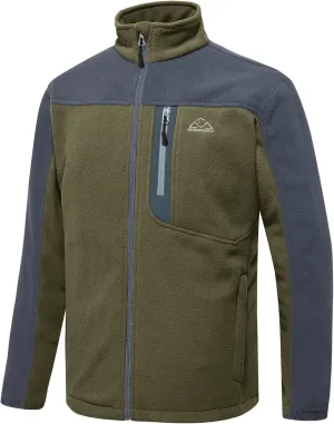 TBMPOY Men's Fleece Jackets Lightweight Full-Zip Fall Jacket Warm Winter Coats Outdoor Hiking with Pockets