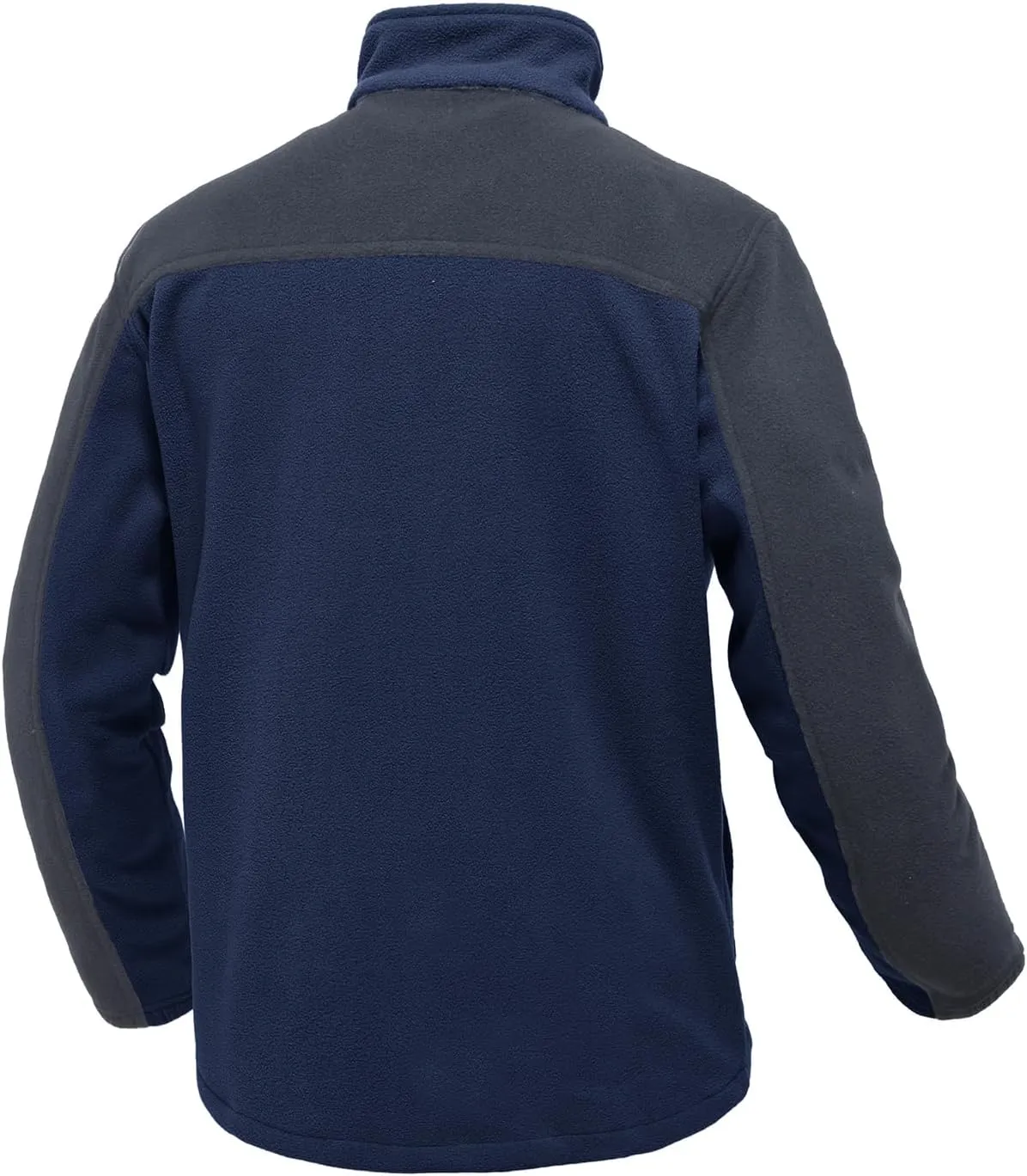 TBMPOY Men's Fleece Jackets Lightweight Full-Zip Fall Jacket Warm Winter Coats Outdoor Hiking with Pockets