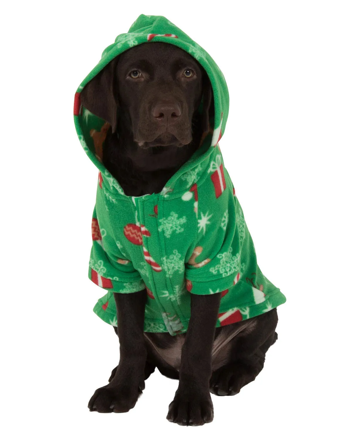 Tis The Season Pet Pjs Fleece Hoodie
