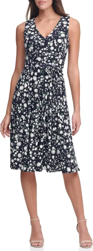 Tommy Hilfiger Women's Jersey Short Sleeve Dress