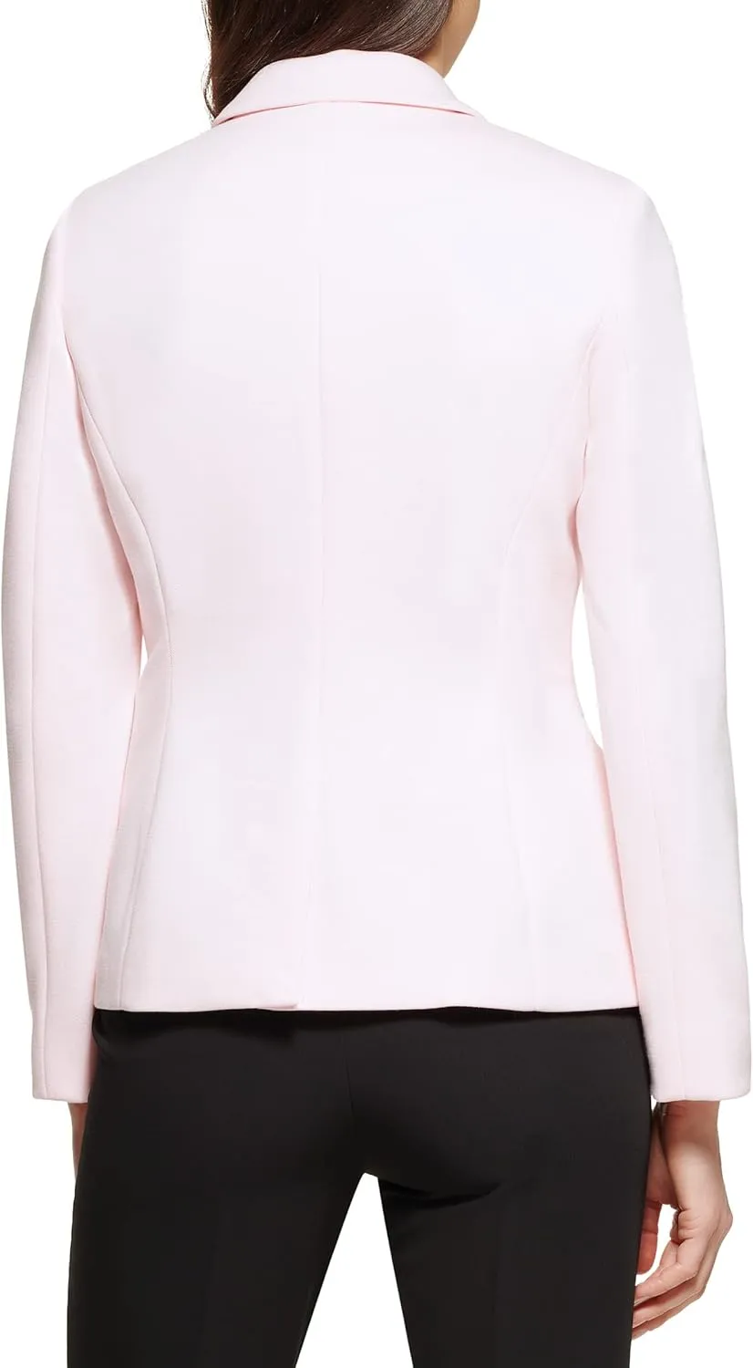 Tommy Hilfiger Women's Lapel Single-Button Blazer