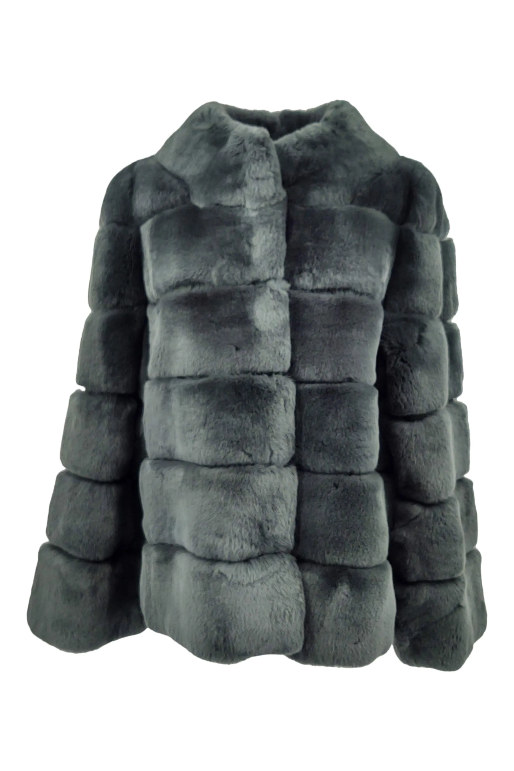 Toni, 60 cm. - Rex - Women - Green / Rex Kanin Pels - Levinsky - Kvinde