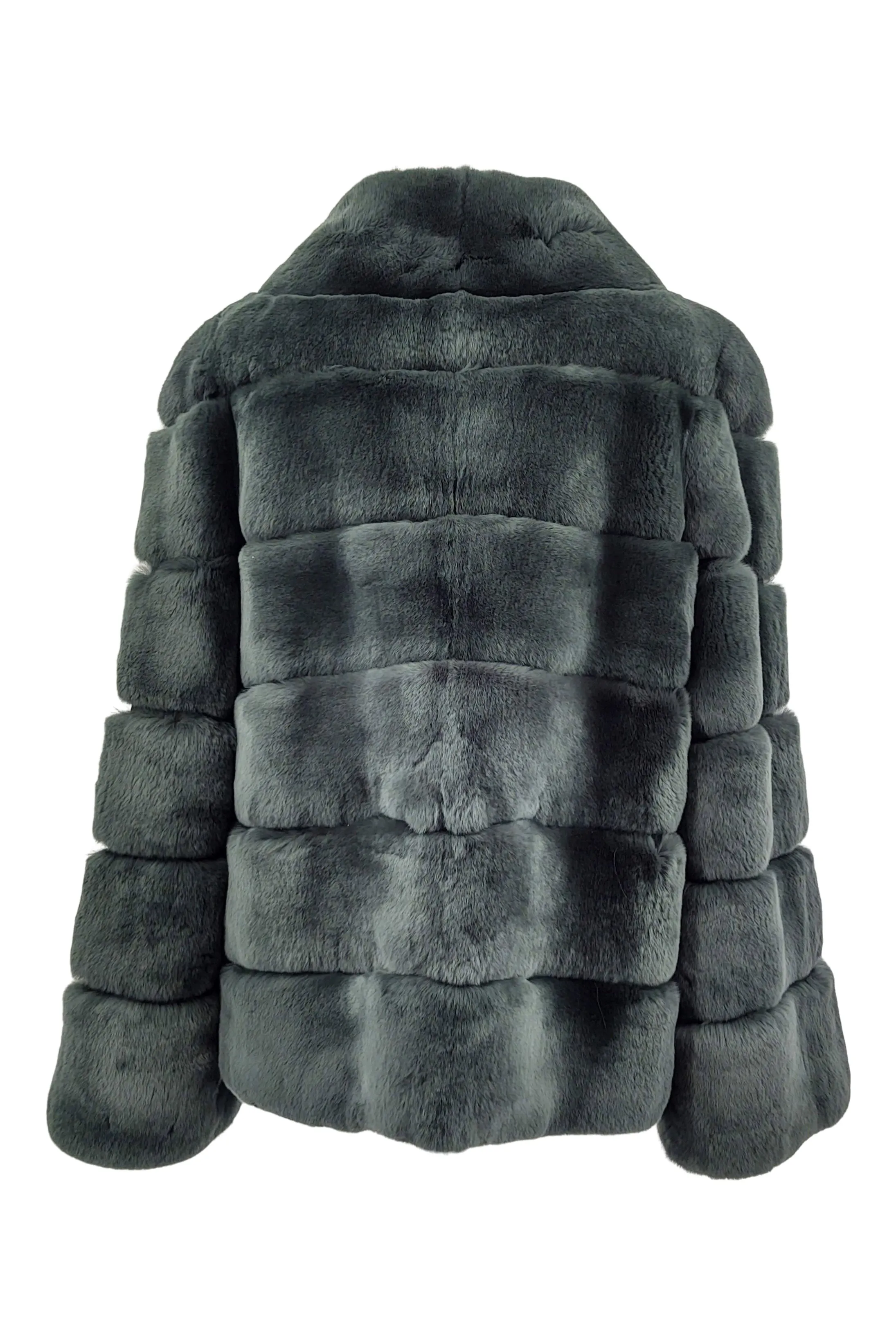 Toni, 60 cm. - Rex - Women - Green / Rex Kanin Pels - Levinsky - Kvinde