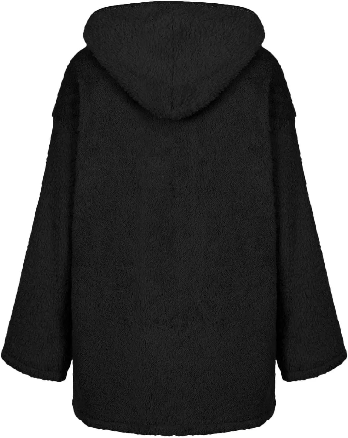 Winter Coats for Women Oversized Sherpa Jackets Warm Fuzzy Fleece Hoodies Zip up Hooded Parka Peacoat Outerwear