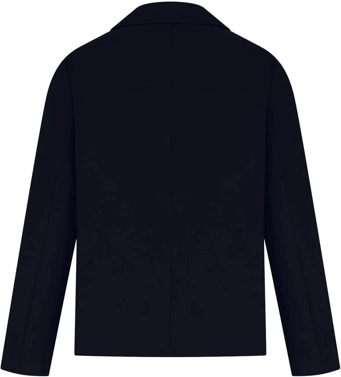 Women's 2024 Fall Business Casual Blazers Open Front Trendy Work Office Blazer Jacket Long Sleeve Solid Color Outwear