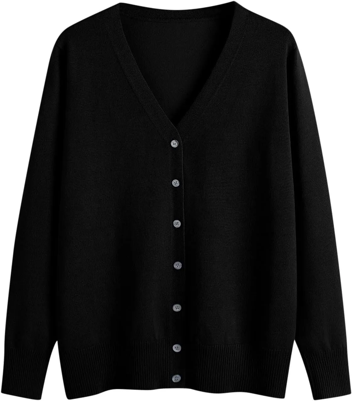 Womens Fall 2024 Cardigan Lightweight Long Sleeve Open Front V Neck Cute Cardigans Sweaters Casual Fashion Outerwear