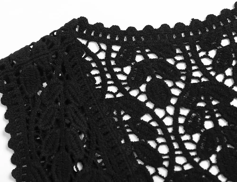 Women's Sleeveless Open Front Cardigan Vest Lightweight Cool Crochet Cardigans for Women