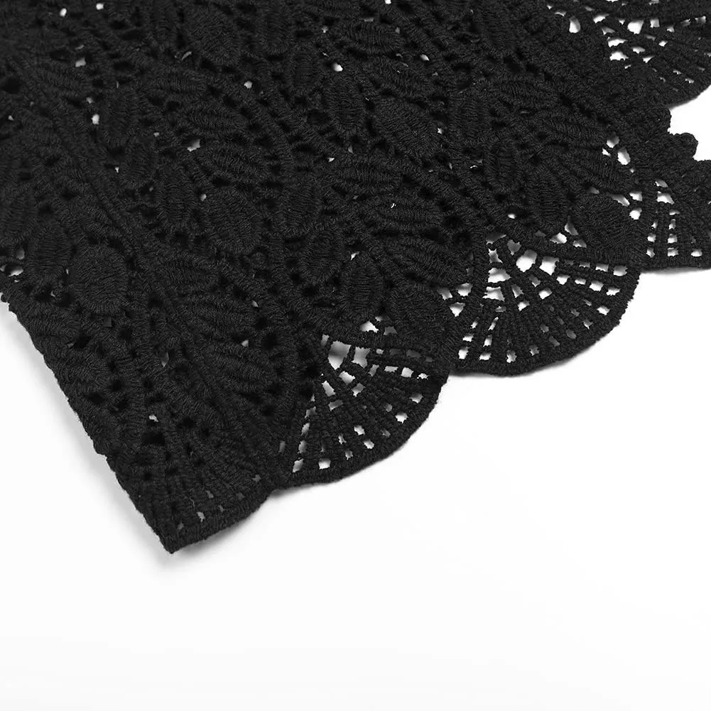 Women's Sleeveless Open Front Cardigan Vest Lightweight Cool Crochet Cardigans for Women